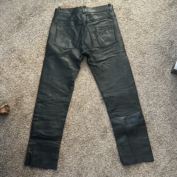 Lucky Leather Pants fit like Levi’s 511 Jeans - Picture 2 of 4